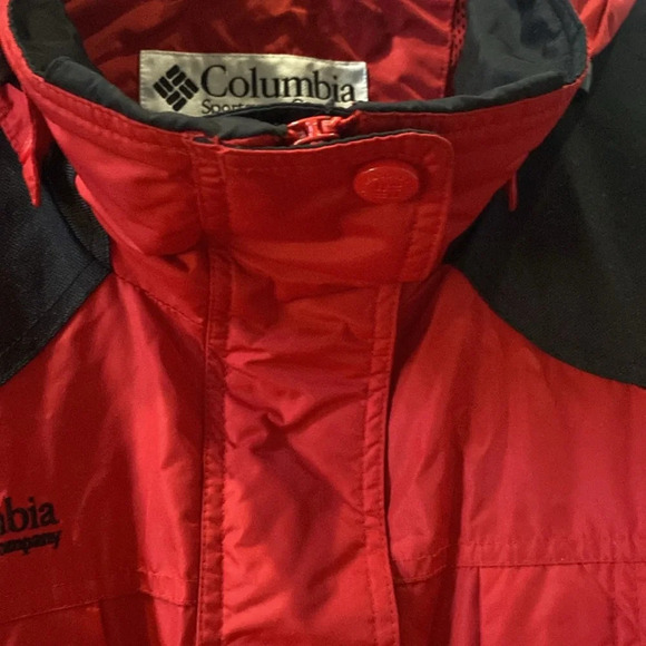 Columbia, sportswear company, double whammy, red and black jacket size large - Picture 7 of 15